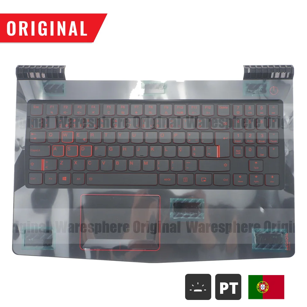 Упор для рук для lenovo Legion Y520 Y520-15 Y520-15IKBM верхняя крышка с PT Португалия клавиатура с подсветкой 5CB0P24339 черный