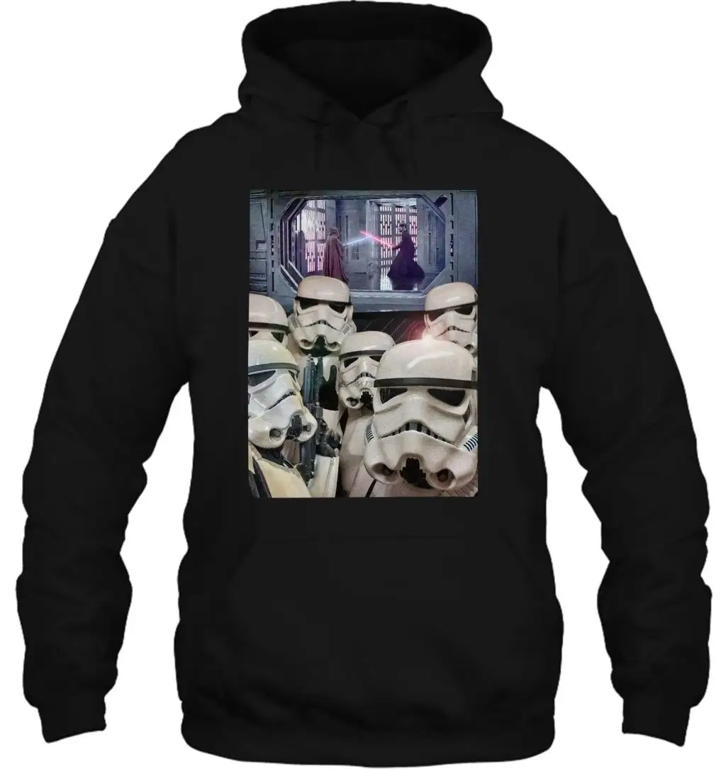 Мужская толстовка Штурмовик селфи на Deathstar obi wan Дарт Вейдер женская уличная одежда