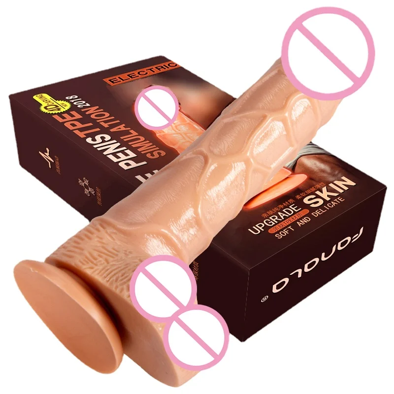 Силиконовый фаллоимитатор эротический мягкий реалистичный огромный на присоске