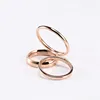 Tigrade Rose Gold Ring for Women 4mm Wedding Band for Female Titanium Unisex Classic Ring Men 5 Colors Provide Size 3.5-14.5 ► Photo 2/6