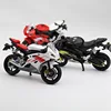 1: 18 home children's toys plastic car decoration off-road vehicle collection office model toy die casting motorcycle simulation