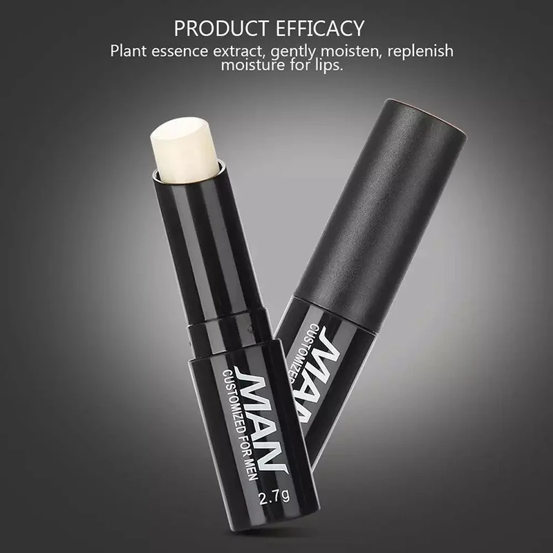 Mens Lip Balm Long Lasting Moisture Hydration Lighten Lip Lines Anti-dry Lip Lipstick Men's Cosmetics Lips Skin Care Products 3