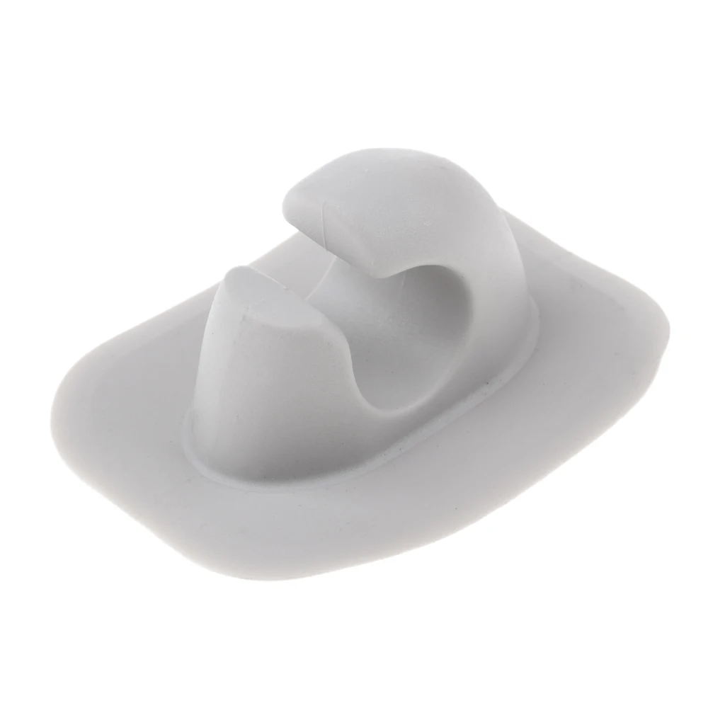 Deluxe PVC Kayak Canoe Fishing Boat Paddle Clips Pole Holder Mount Patch Accessories - Strong & Durable - 10.4 x 7.9 cm