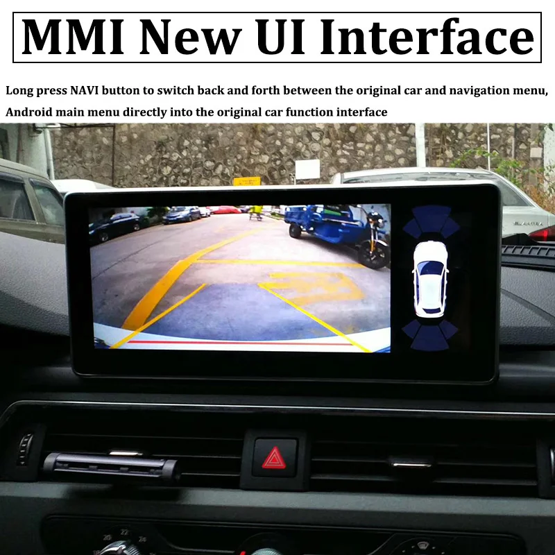 Liandlee Car Multimedia Player NAVI 10.25 inch For Audi A4 B9 8W~ CarPlay TPMS Radio Stereo GPS Navigation