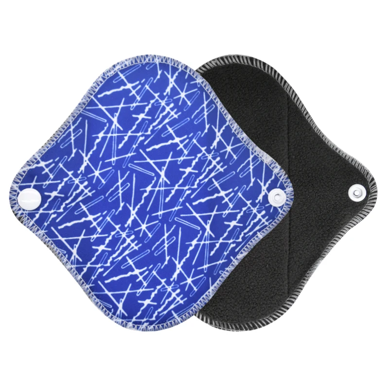 

Sanitary Pads Panty Liner Cloth Menstrual Pad Bamboo Charcoal For Mama Reusable Washable menstrual pads