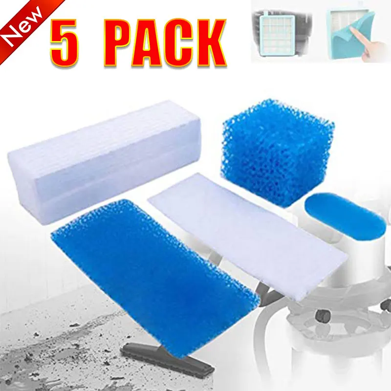 

5pcs for Thomas Twin / Genius Kit Hepa Filter for Thomas 787203 Vacuum Cleaner Parts Twin Aquafilter Genius Aquafilter Filters