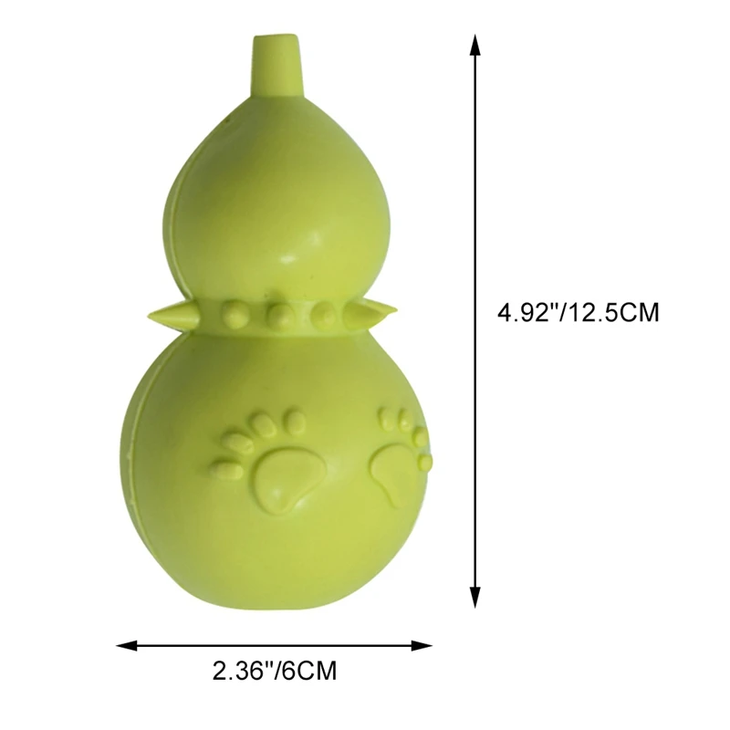Molar Tooth Cleaning Dog Rubber Toy for Small Dogs Cute Gourd Type Pet Dogs Sounding Toys Cat Fish Puppy