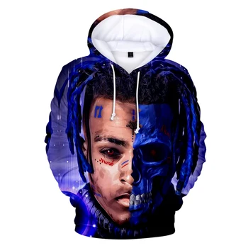 

New Arrival XXXTentacion 3D Hoodies men women Fashion Harajuku Pullover 3D Print XXXTentacion Kids Hooded boys Autumn Sweatshirt