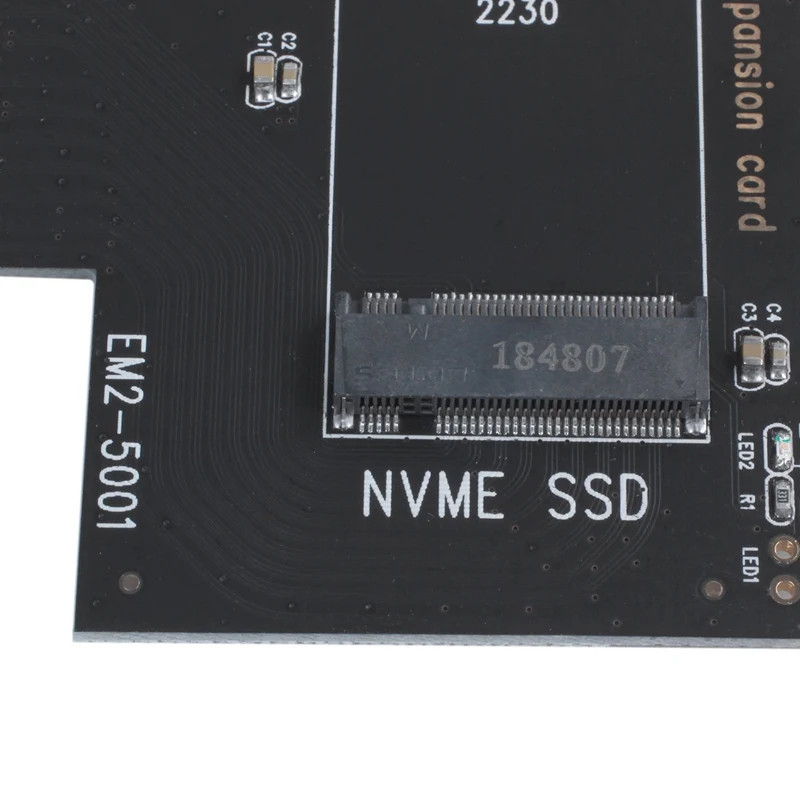 PCI-Express PCI-E 3,0X4 до M.2 NGFF M слот для ключей конвертерная плата адаптера M2 Nvme диск PCIe SSD Riser Card для настольного компьютера Поддержка 2230 22