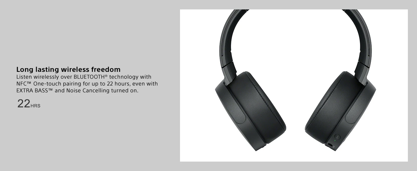 Б/у sony XB950N1 Extra Bass Беспроводные наушники с шумоподавлением, черные