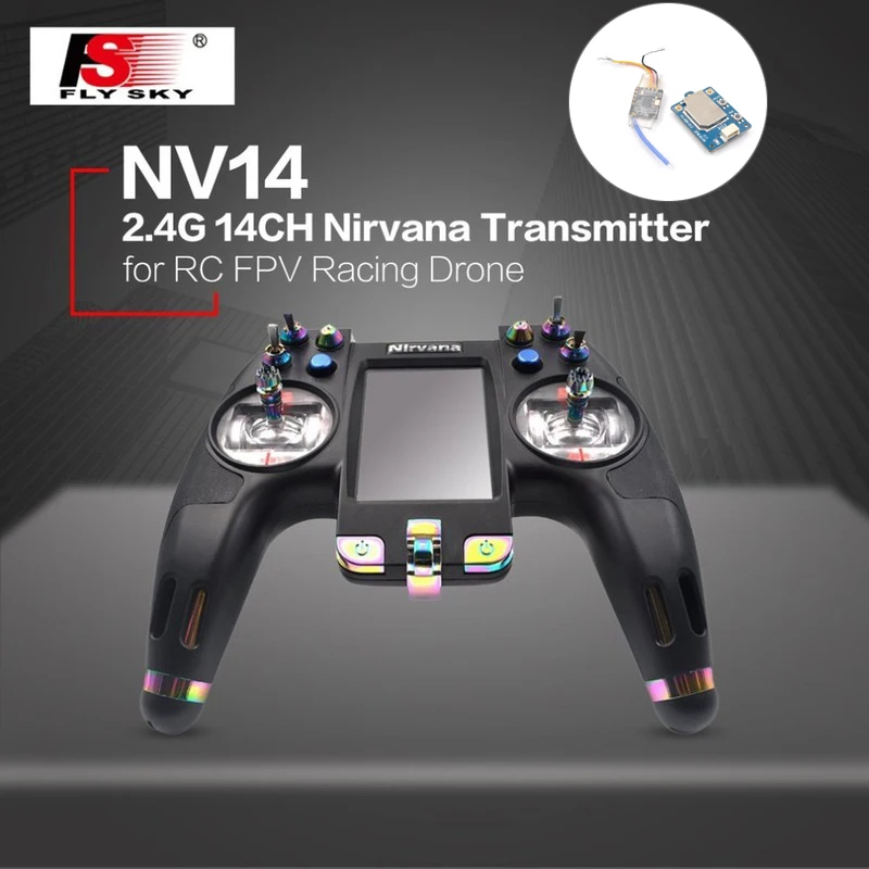 Flysky FS NV14 2 4G 14CH Nirvana передатчик с открытым исходным кодом пульт дистанционного