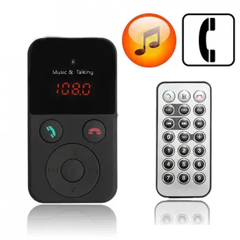 

Wireless Bluetooth FM Transmitter Modulator Car Kit MP3 Player LCD Display Support SD/USB/Remote Control