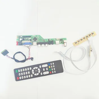 

For LTN116AT07-401 40-pin 1366*768 laptop LCD screen 11.6" LVDS WLED HDMI/VGA/AV/Audio/RF/USB TV53 controller driver board kit