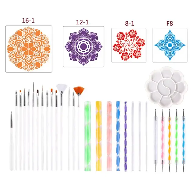 33pcs set Mandala Dotting Pen Tools Set for Painting Stone Ceramic with Stencils N1HD cheap CN(Origin) N1HD5AC202889-A 33pcs set Mandala Dotting Pen Tools Set for Painting Stone Ceramic with Stencils N1HD cheap CN(Origin) N1HD5AC202889-A