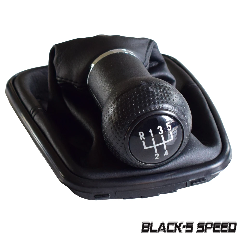 

High Quality 5 6 Speed Car Gear Shift Knob Shifter MT Gaitor Boot Cover For Volkswagen VW 1999-2004 MK4 IV GTI R32 Bora Jetta