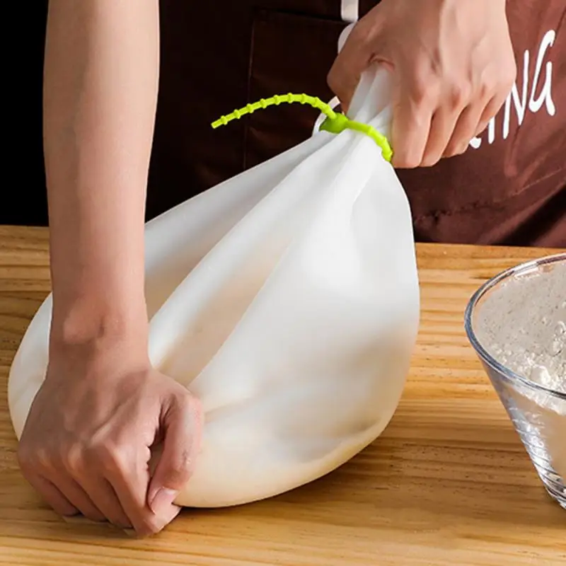 Silicone Kneading Dough Bag Flour Mixer Versatile For Bread Pastry Pizza Kitchen Tools | Дом и сад