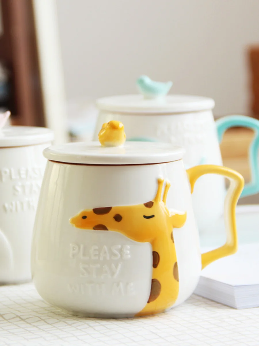 Print Porcelain Coffee Hot And Cold Mug Milk Kids Ceramic Mugs Cold Mug Milk Kids Ceramic Mugs
