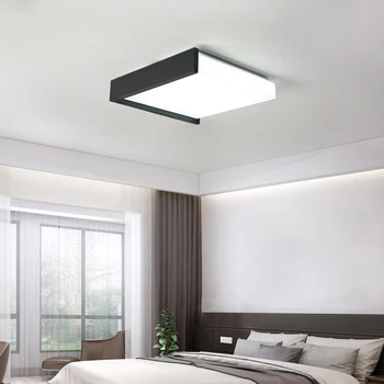 

Nordic study LED ceiling lamp modern minimalist fashion square personality creative living room bedroom room lamp