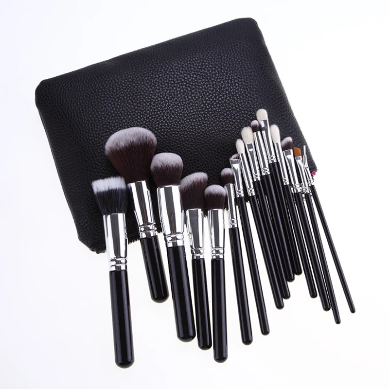 

Luxury 15 Makeup Brush Foundation Set Can Be Used for Blush Eyeshadow Lip Concealer Makeup Brush Cosmetic Beauty Tools Beginner