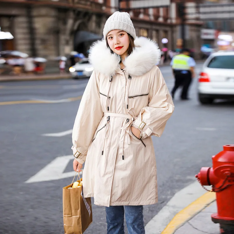 Abrigos Mujer Invierno Winter Jacket Women Fur Cotton Padded Jacket Female Parka Womens Jacket Winter Coat for Woman