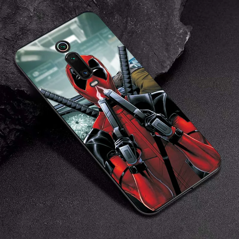 TPUBLK622 Чехол для Xiaomi mi 9T Pro для Xiaomi mi 8 SE mi 9 SE Marvel Капитан черный чехол ТПУ для Xiaomi mi 5 X M i6X mi A2 mi A1 Pocophone F1 - Цвет: TPUBLK622