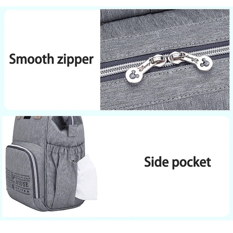 Disney Mummy Nappy Bag Multi-function Large Capacity Stroller Diaper Bags Waterproof Backpack for Mom Baby Care Travel Backpack Disney Mummy Nappy Bag Multi-function Large Capacity Stroller Diaper Bags Waterproof Backpack for Mom Baby Care Travel Backpack