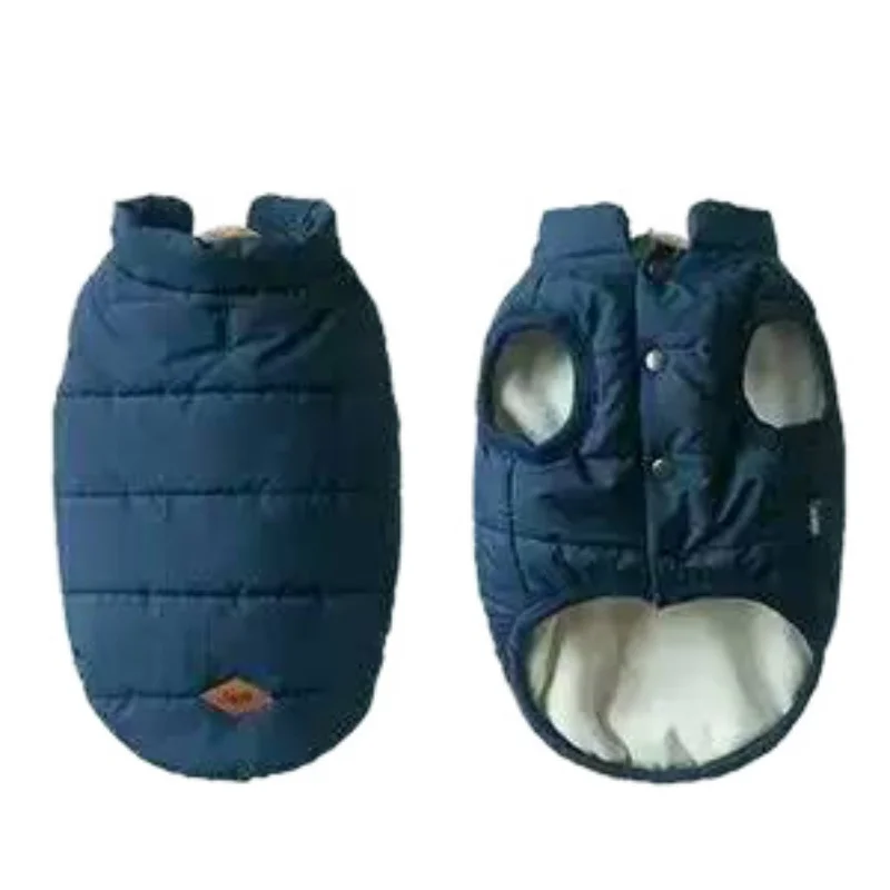 Зимнее пальто для собак Одежда для собак-питомцев куртки для собак утепленная теплая для щенков собак Одежда хлопковые костюмы жилет большой размер S-XXL
