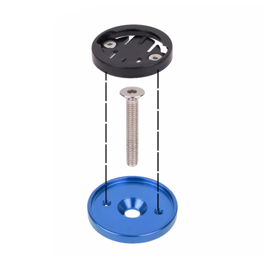 Bike Stem Headset Top Cap Stopwatch Computer Mount for Garmin Bryton Great Accessories for MTB Mountain Road Bicycles