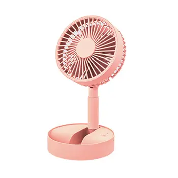 

Electric Fan Folding Telescopic Floor Fan Desktop Fan Desktop Air Conditioner Cooler For Office Household Travel