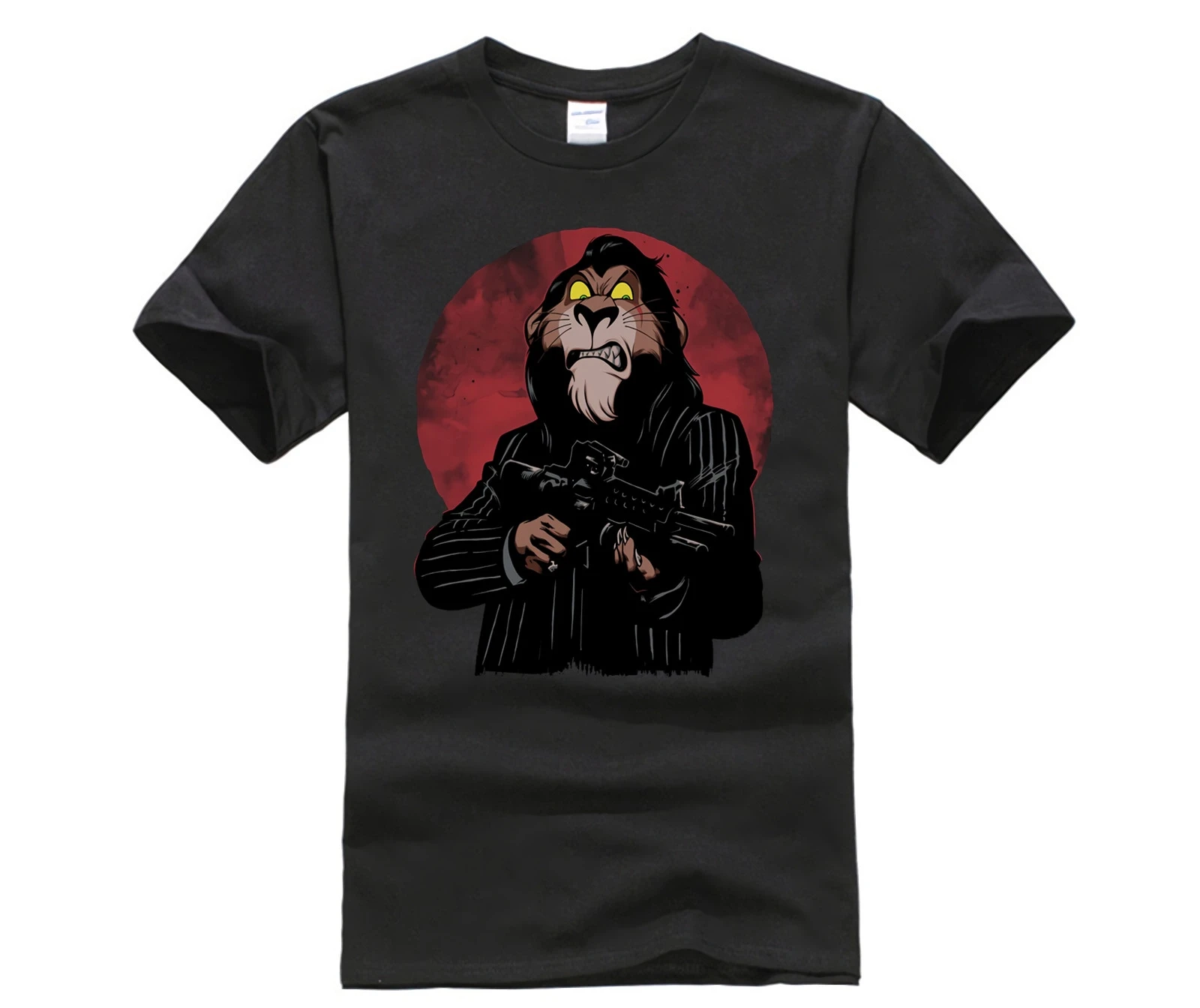 としてトニーモンタナ機能傷跡からライオンキングからスカーフェイスおやすみ悪者 Tシャツ Aliexpress