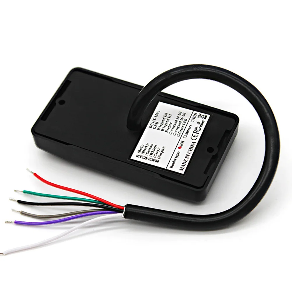 125 кГц зуммер управление доступом для офиса безопасность дома магазин Бесконтактный Тип чувствительность Водонепроницаемый ID RFID считыватель карт светодиодный индикатор