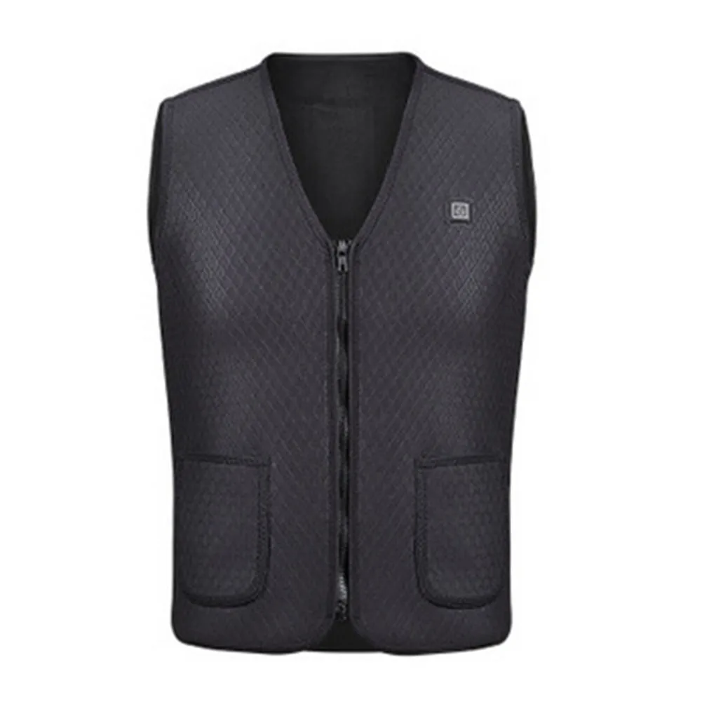 

Comfortable Heating vest Chargeable Riding Adjustable temperature USB Heated