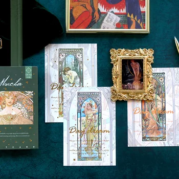 

20pcs /1lot Alcina's Dream ins wind small fresh Greeting Cards Postcards Birthday Letter Business Gift Card Set Message Card