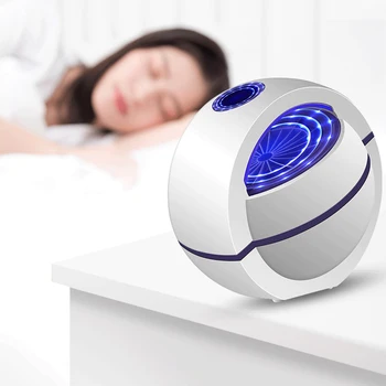 

USB Electric Anti Mosquito Lamp Photocatalysis LED Mute Bug Radiationless Trap for Household Living Room Decoration