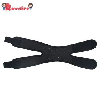 

Rowsfire 1 Pcs Adjustable Knee Support Patella For And For Airsoft Outdoor Sports Joint Pain Relief - Black