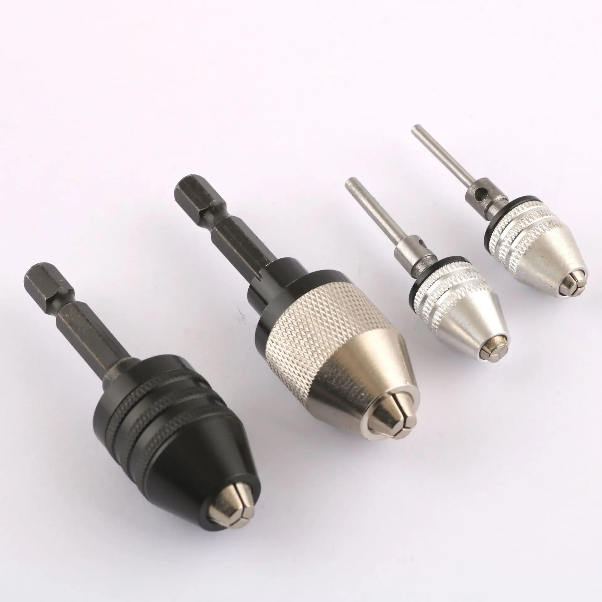 

Quick-Change Hexagonal Shank Three-jaw Drill Chuck Fast Chuck Hexagonal Shank Conversion Three-jaw Chuck Electric Grinding Mini
