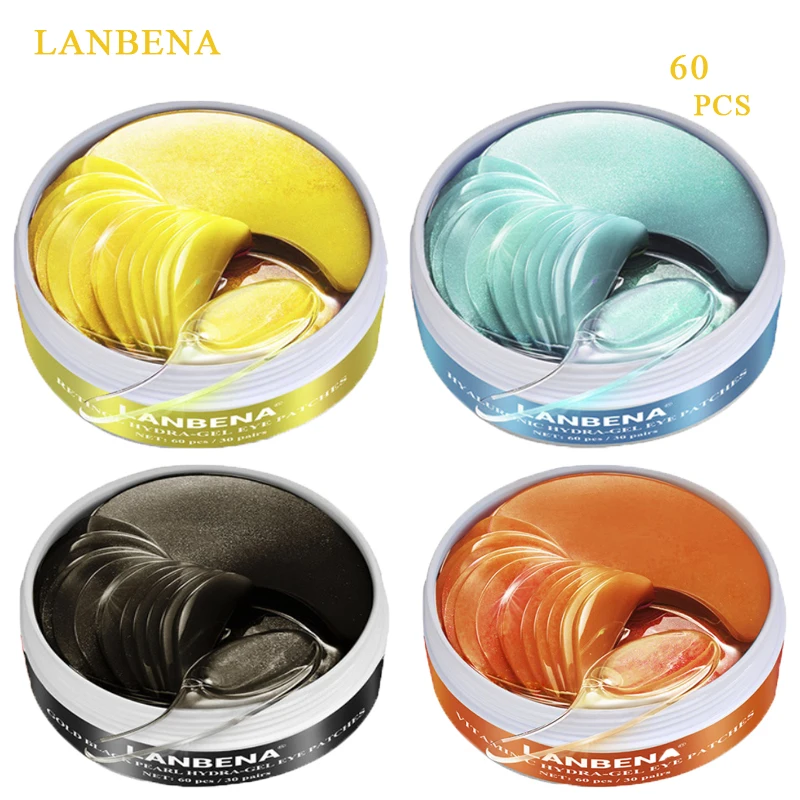 LANBENA New Collagen Eye Mask Hydrogel Retinol Vitamin C Eye Patch Revitalizing Anti Aging Remove Dark Circles Eye Care TSLM2|Creams| - AliExpress