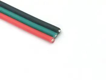 

1 Reel 3pin Extension Wire Cable 20AWG Led Connector