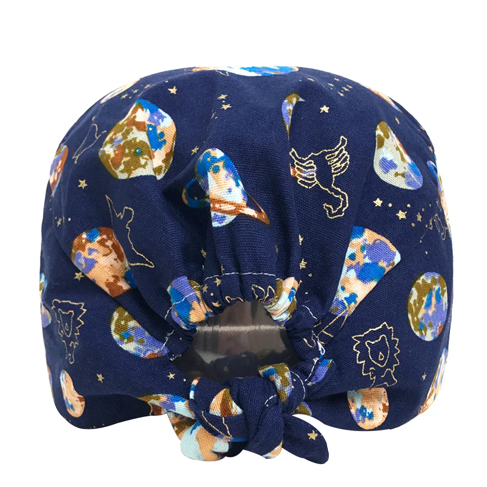 VIAOLI men women medical scrubs pharmacy Work Cap surgery nurse Hat Oral cavity Dental Clinic Pet Veterinary Surgical Cap036