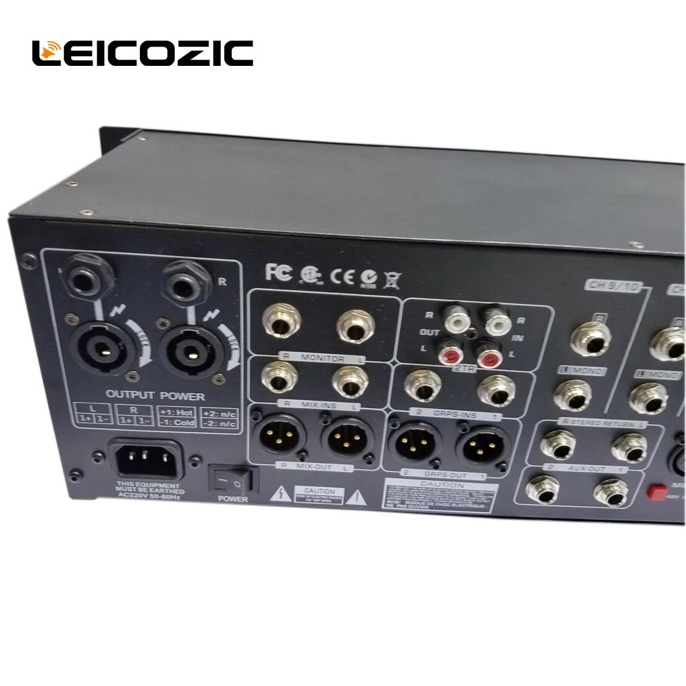 Leicozic Professional Powered Mixer 320W x2 @4ohms