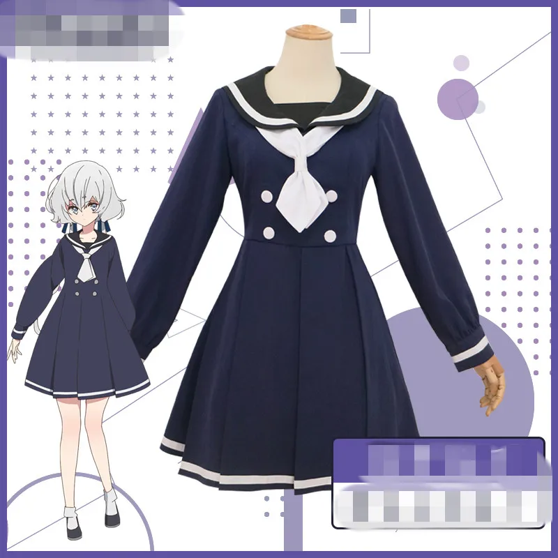 

2019 Anime cosplay Konno Junko school uniforms Cosplay Costume women dress Sailor suit A