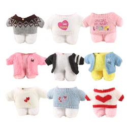 Vêtements de canard pour enfants, jouets pour enfants, haut tricoté à manches courtes, accessoires colorés pour Lalafanfan, 30CM, livraison gratuite 