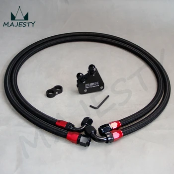 

OIL COOLER ADAPTER + 1.4M 1.6M OIL LINE FIT LS1 LS2 LS3 Commodore VT VX