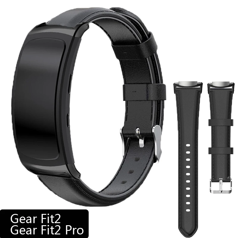 Сменный ремешок для часов для samsung gear Fit2 SM-R360 gear Fit 2 Pro SM-R365 ремешок кожаные аксессуары для смарт-браслета