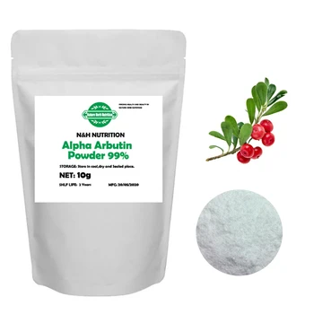 

Pure Natural 99% Alpha-Arbutin, Bearberry Extract Alpha-Arbutin, Cosmetic Ingredients, Whitening Skin, Reduce Sun Spots