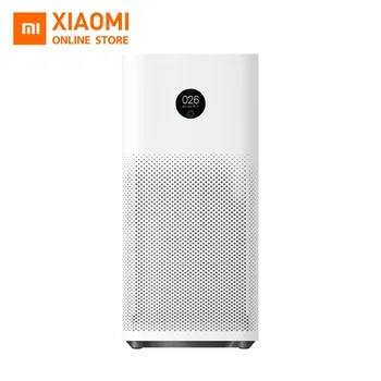 Оригинальный Xiaomi Mi очиститель воздуха 3 стерилизатор дополнение к формальдегиду OLED сенсорный экран приложение для телефона и AI голосовое у...
