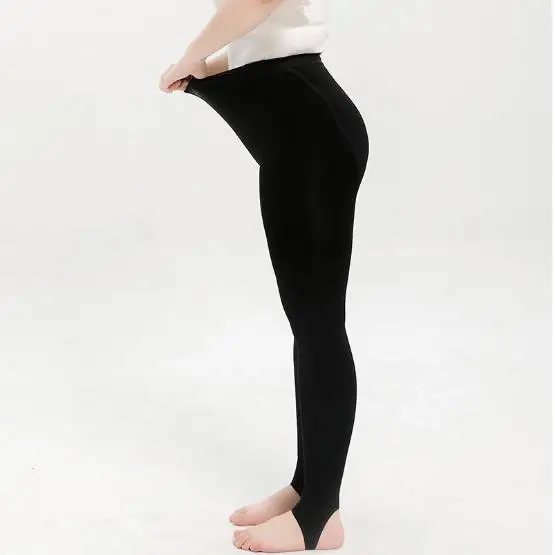 Женские брюки больших размеров, женские элегантные брюки с высокой талией, женские брюки больших размеров, женские леггинсы больших размеров, теплые женские брюки J233