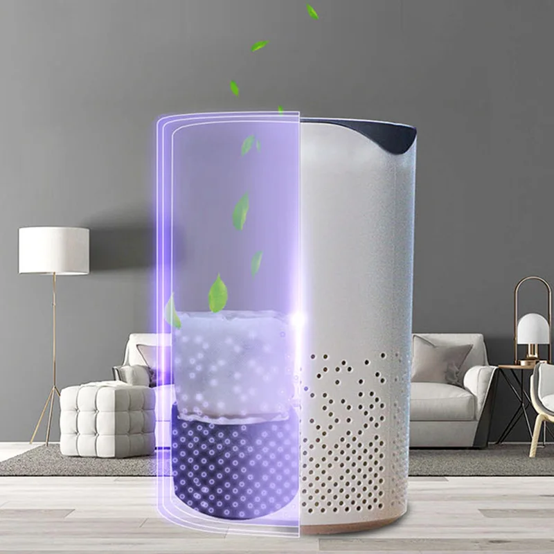 

UV Air Purifier Air Cleaner Fresh Ozone Home Bedroom Auto Smoke Formaldehyde