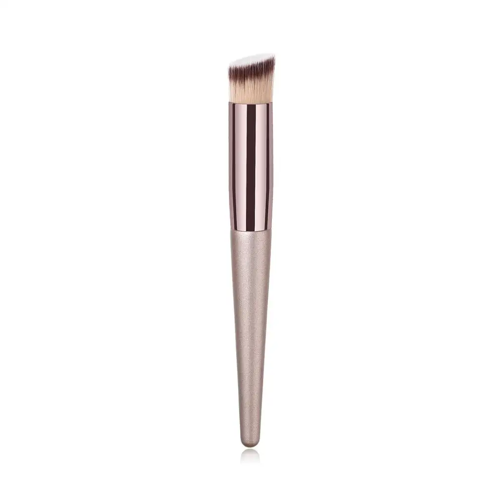 angled brush BBL 1 шт., точилка для жидкого тонального крема цвета шампанского и золота, идеальная профессиональная коническая полировка, скульптурные Угловые кисти для макияжа, инструменты - Handle Color: angled brush