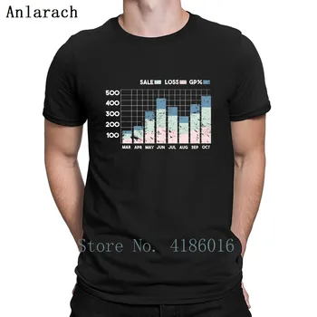 

Chart Stocks Trading Investor Relations Gift T Shirt Designer Cute Vintage Trend Spring Autumn O-Neck Cotton Basic Shirt